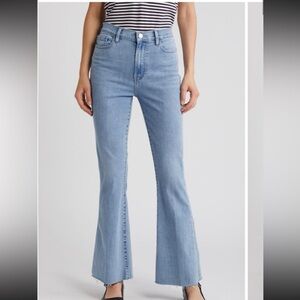 Frame Denim Light Blue Flare Jeans